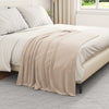 Tappeti Vidaxl 6 pezzi in pile beige 130 x 150 cm