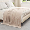 Tappeti VidaXL 6 pezzi in pile beige 150 x 200 cm
