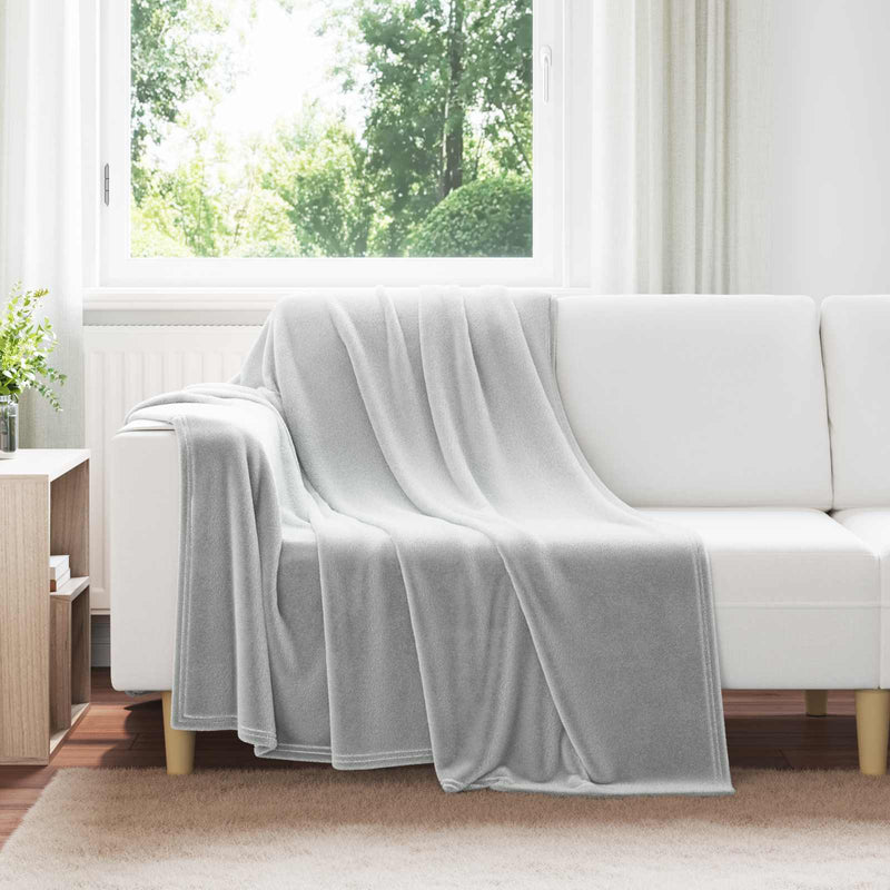 Tappeti Vidaxl 6 pezzi in pile grigio 150 x 200 cm