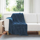 Vidaxl kleden 6 pcs marineblauw 130 x 150 cm fleece