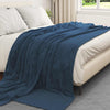 Tappeti VidaXL 6 pezzi in pile blu navy 240 x 270 cm