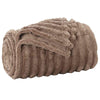 Vidaxl coperta in pile cammello 270 x 240 cm