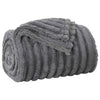 Coperta Vidaxl in pile grigio scuro 270 x 240 cm