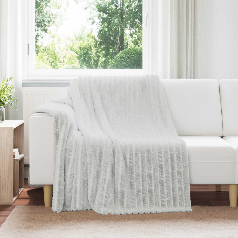 Coperta Vidaxx in pile grigio 200 x 150 cm