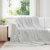 Coperta Vidaxx in pile grigio 270 x 240 cm