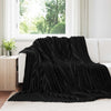 Coperta Vidaxx in pile nero 270 x 240 cm