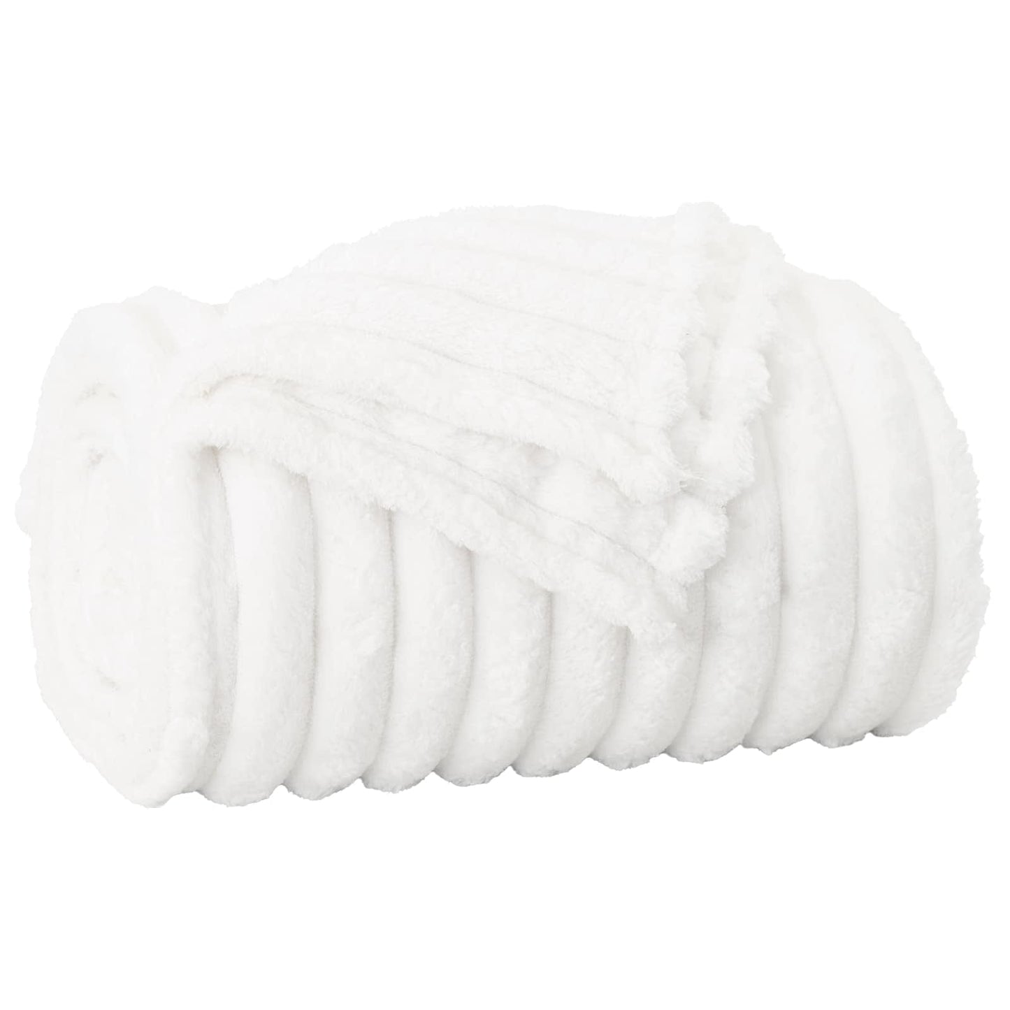 Coperta Vidaxx in pile bianco 270 x 240 cm