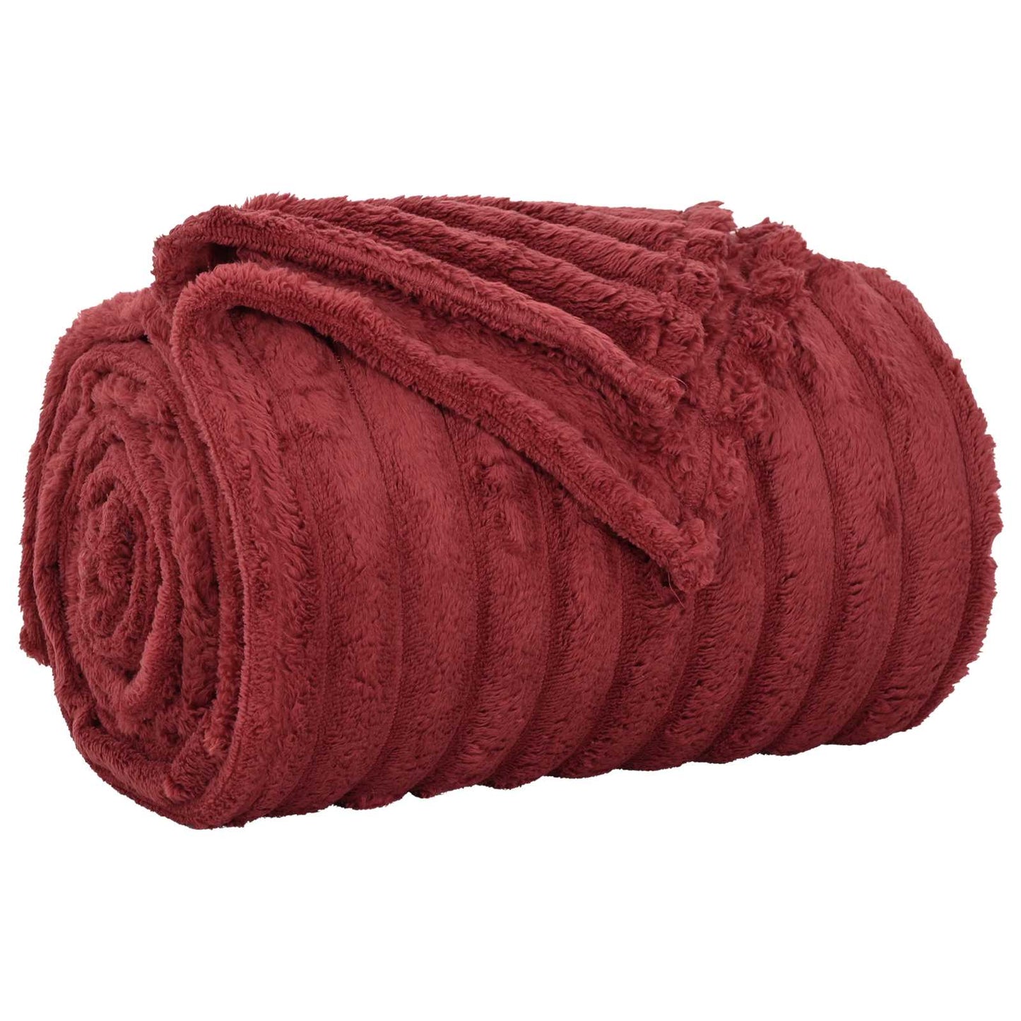 Coperta Vidaxx in pile rosso bordeaux 150 x 130 cm