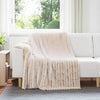 Tappeti Vidaxl 6 pezzi in pile beige 200 x 150 cm