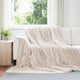 Tappeti Vidaxl 6 pezzi in pile beige 270 x 240 cm