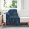 Tappeti VidaXL 6 pezzi in pile blu navy 150 x 130 cm