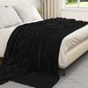 Tappeti VidaXL 6 pezzi in pile nero 270 x 240 cm