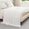 Tappeti VidaXL 6 pezzi in pile bianco 200 x 150 cm