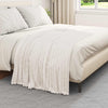 VidaXL alfombras 6 piezas crema 150 x 130 cm polar