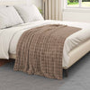 Vidaxx coperta in pile cammello 150 x 130 cm