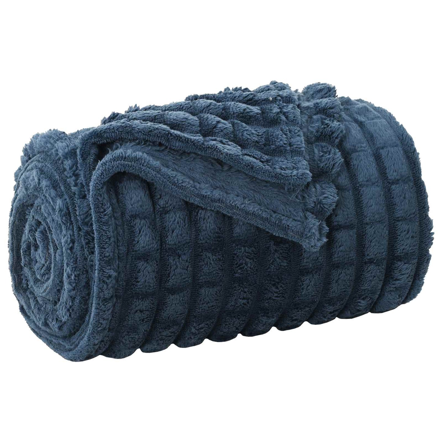 Coperta Vidaxx in pile blu navy 150 x 130 cm