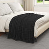 Coperta Vidaxx in pile nero 150 x 130 cm