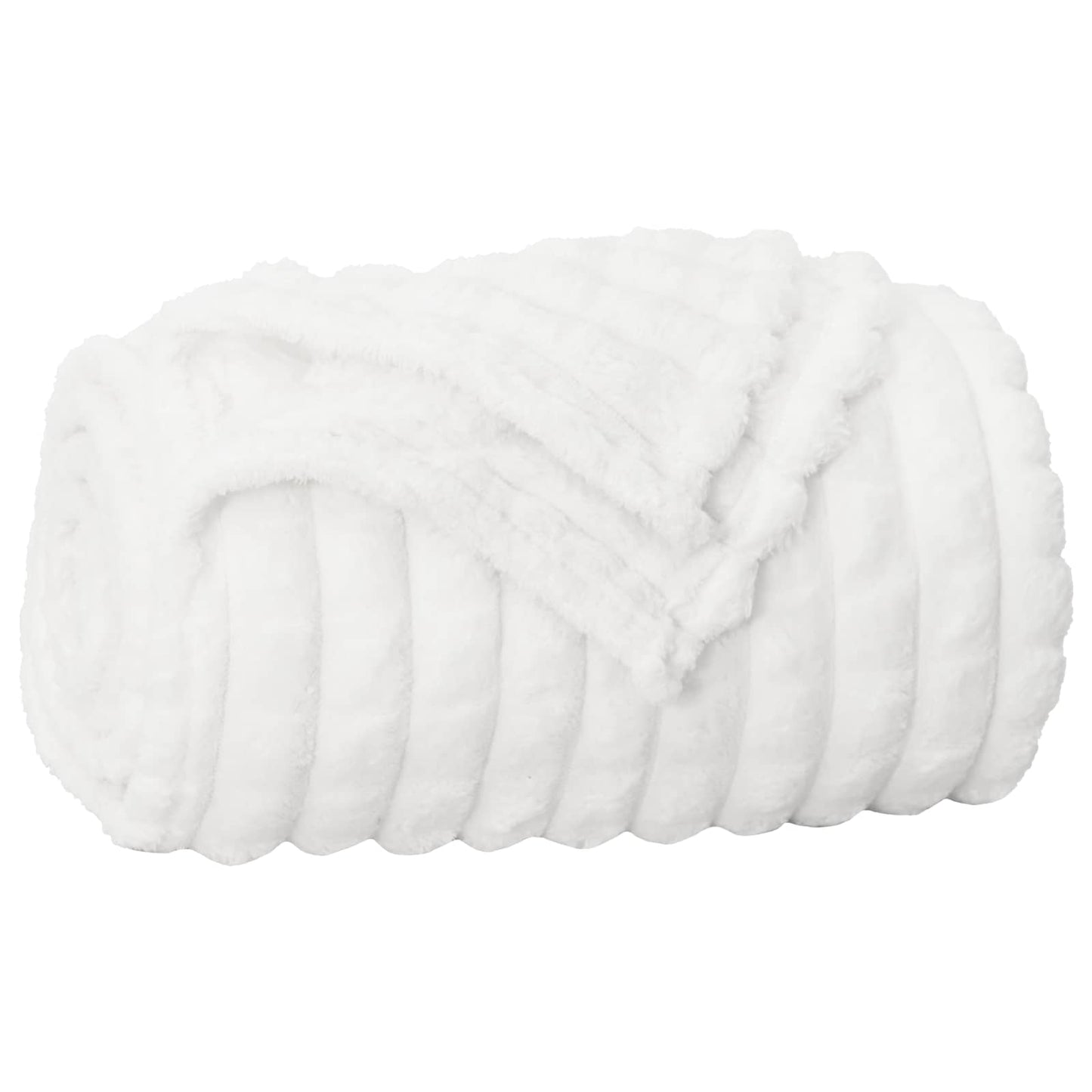 Coperta Vidaxx in pile bianco 200 x 150 cm