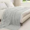 Tappeti VidaXL 6 pezzi in pile grigio 270 x 240 cm
