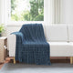 Tappeti VidaXL 6 pezzi in pile blu navy 150 x 130 cm