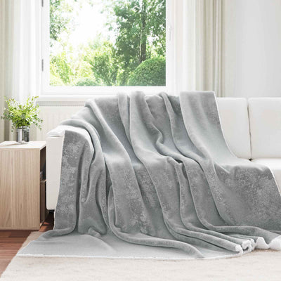 Vidaxx manta gris 220 x 240 cm polar