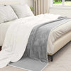 Coperta Vidaxx in pile grigio 240 x 270 cm