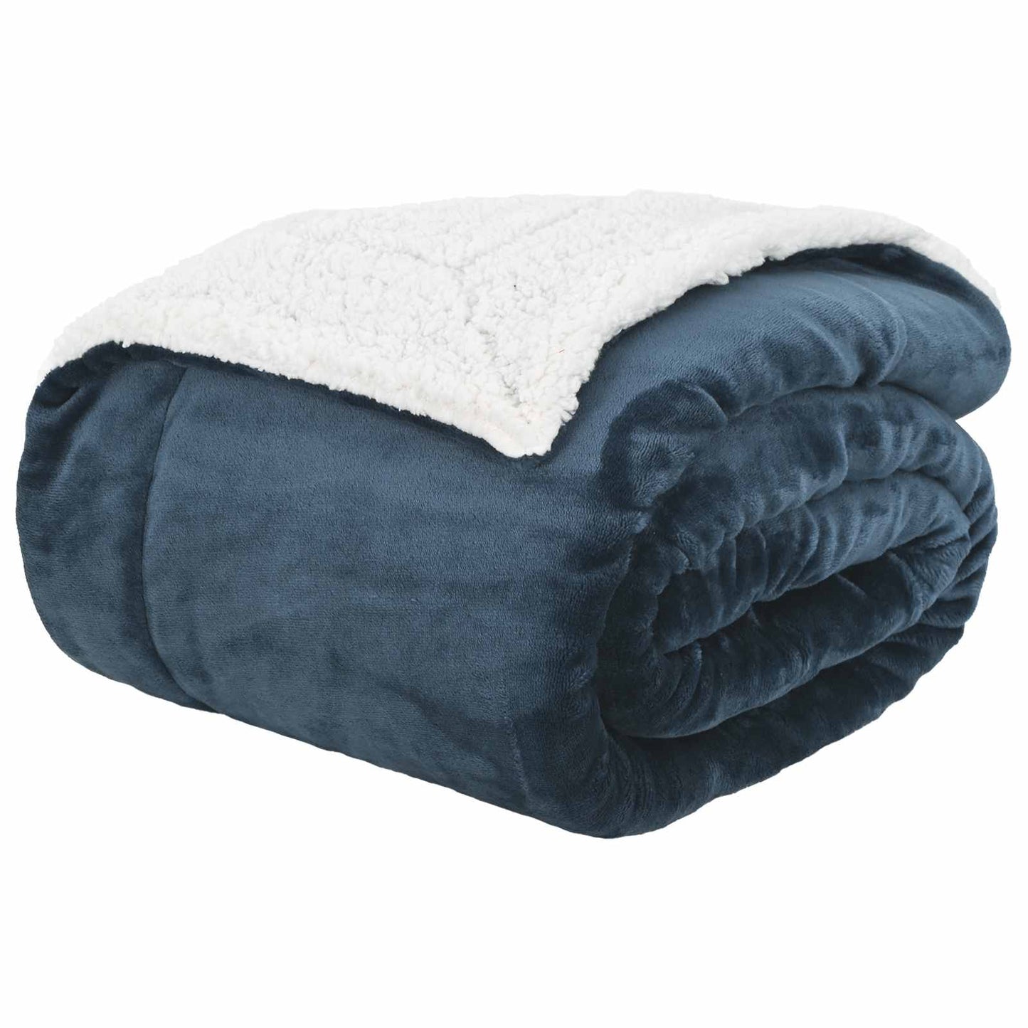 Coperta Vidaxx in pile blu navy 130 x 150 cm