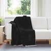 Coperta Vidaxx in pile nero 130 x 150 cm