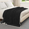 Coperta Vidaxx in pile nero 150 x 200 cm