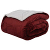 Coperta Vidaxx in pile rosso bordeaux 130 x 150 cm