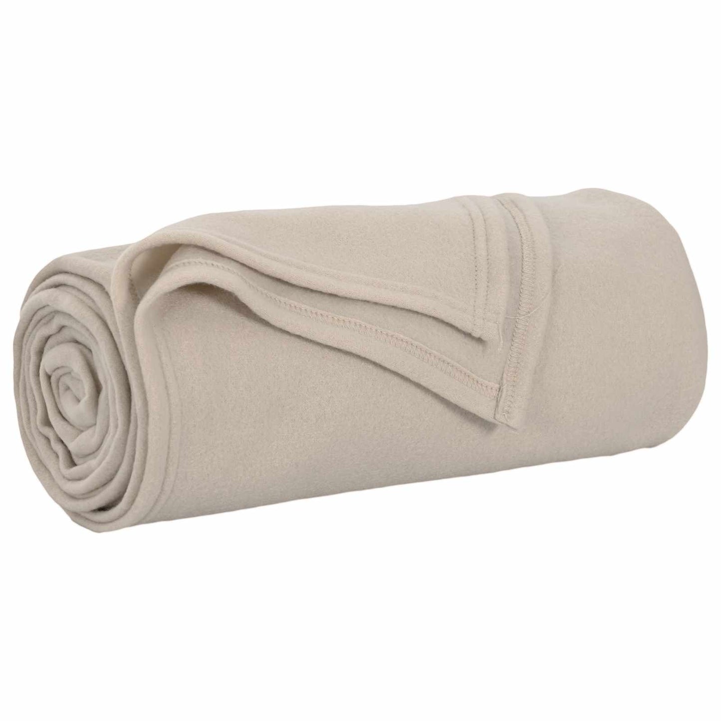 Vidaxl coperta in pile beige 240 x 220 cm