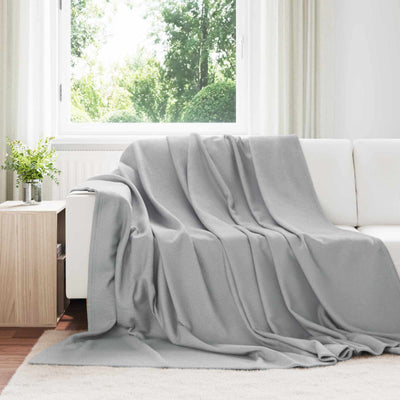 Vidaxx manta gris 270 x 240 cm polar