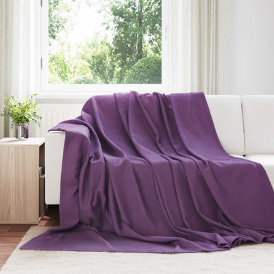 Vidaxl manta polar violeta 240 x 220 cm