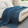 Tappeti VidaXL 6 pezzi in pile blu navy 270 x 240 cm