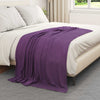Tappeti Vidaxl 6 pezzi in pile viola 170 x 130 cm