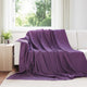 Tappeti Vidaxl 6 pezzi in pile viola 240 x 220 cm
