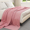 Tappeti Vidaxl 6 pezzi in pile rosa 270 x 240 cm
