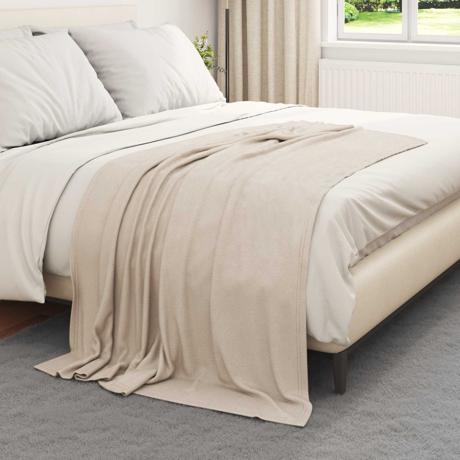 Tappeti VidaXL 24 pezzi in pile beige 170 x 130 cm