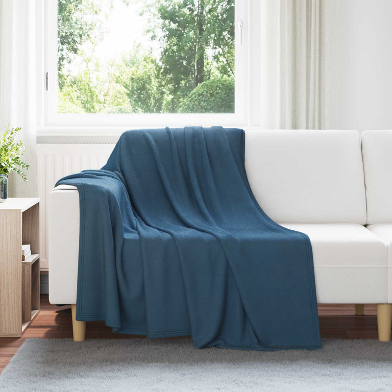 Tappeti VidaXL 24 pezzi in pile blu navy 200 x 150 cm