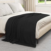 Vidaxl kleden 24 pcs zwart 200 x 150 cm fleece