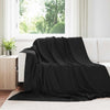 Vidaxl kleden 24 pcs zwart 270 x 240 cm fleece