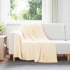 Tappeti Vidaxl 24 pz panna 200 x 150 cm in pile