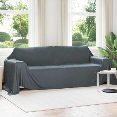 Vidaxl manta gris oscuro 350 x 270 cm polar
