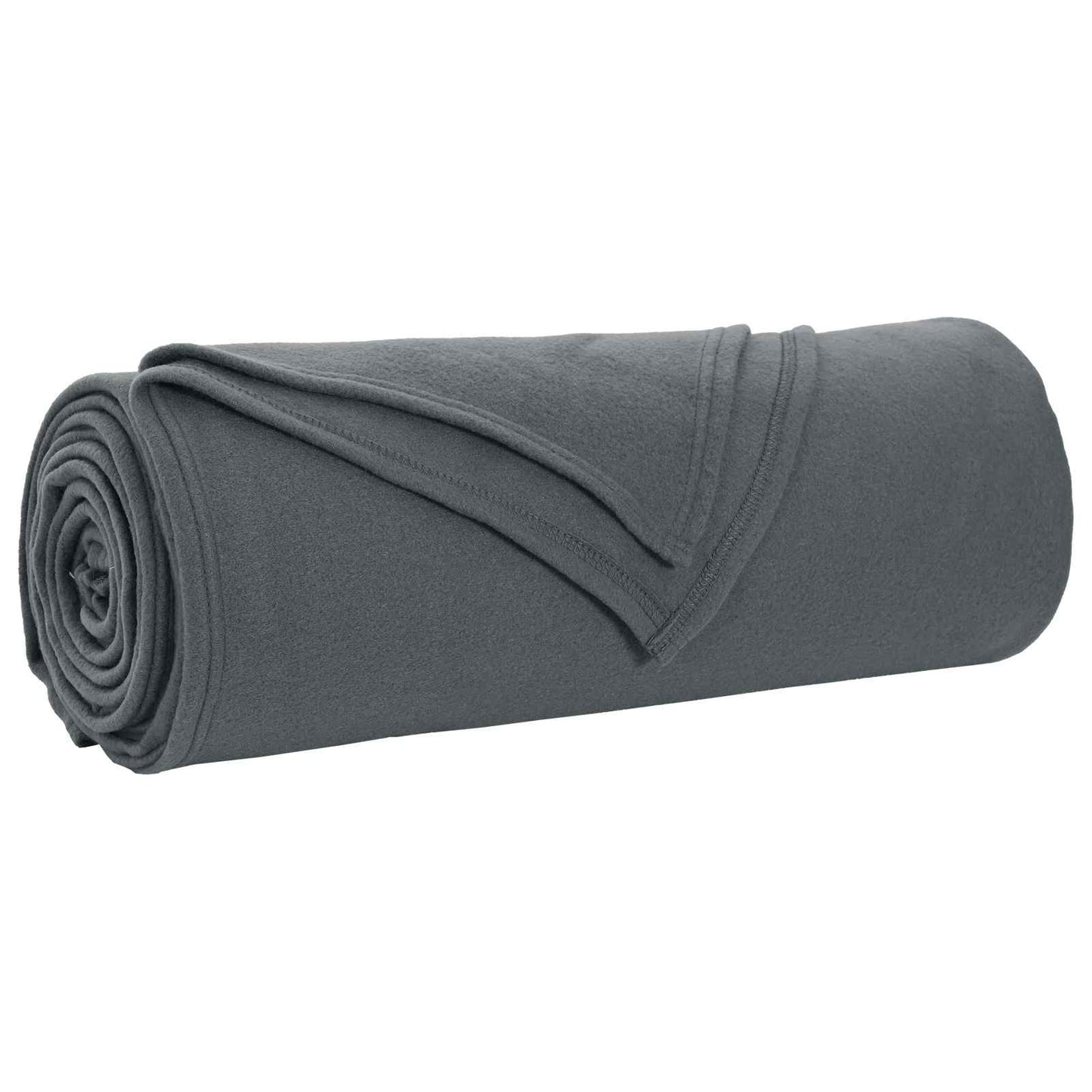 Coperta Vidaxl in pile grigio scuro 350 x 270 cm