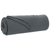 Coperta Vidaxl in pile grigio scuro 350 x 270 cm