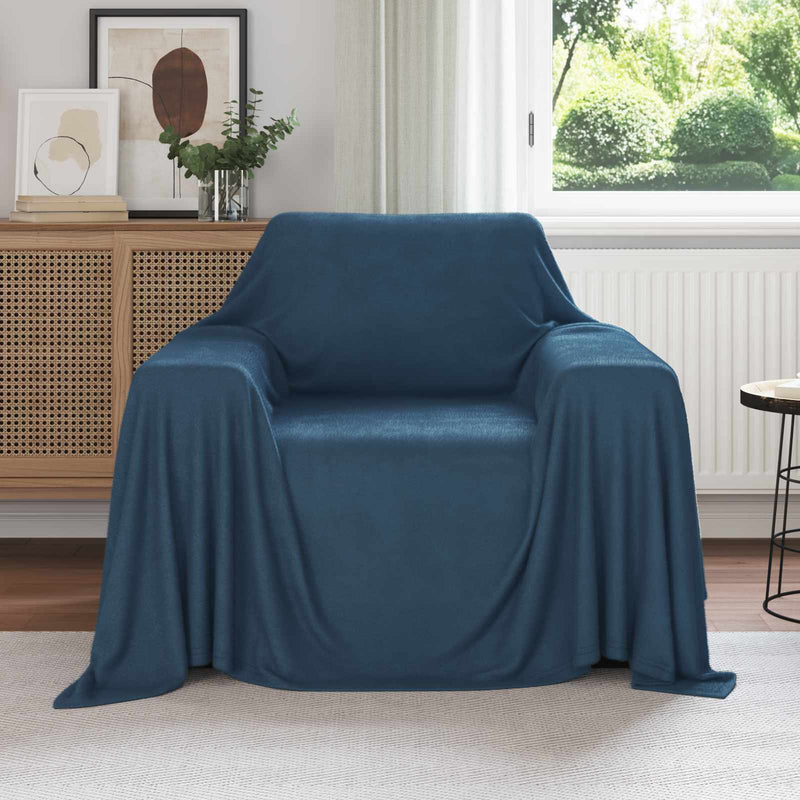 Coperta Vidaxx in pile blu navy 210 x 140 cm
