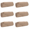 Tappeti VidaXL 6 pezzi cammello 350 x 270 cm in pile