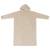 Vidaxl coperta con cappuccio beige l flanella