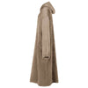 Vidaxl coperta con cappuccio in flanella di cammello