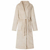 Accappatoio Vidaxl senza cappuccio beige con flanella